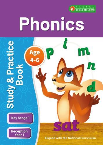 Cover image for KS1 Phonics Study & Practice Book for Ages 4-6 (Reception -Year 1) Perfect for learning at home or use in the classroom