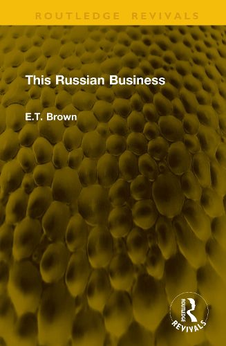 Cover image for This Russian Business