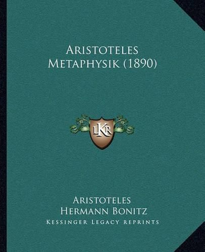 Aristoteles Metaphysik (1890)