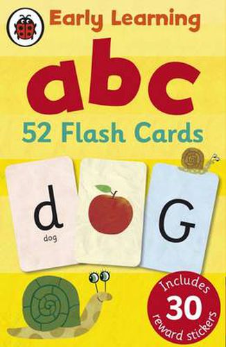 Cover image for Early Learning ABC Flashcards