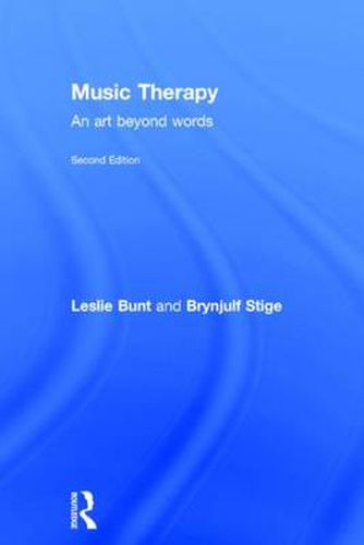 Cover image for Music Therapy: An art beyond words