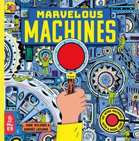 Cover image for Marvelous Machines: A Magic Lens Book