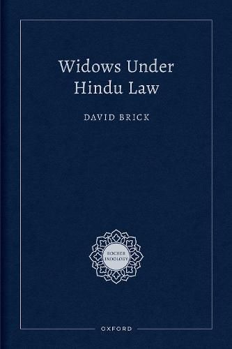 Cover image for Widows Under Hindu Law