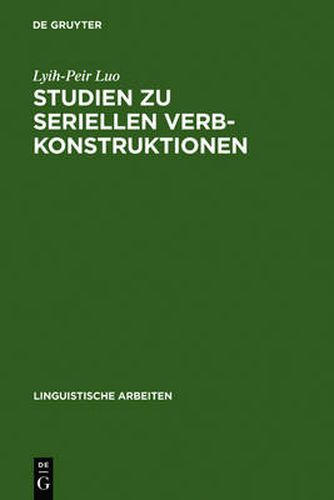 Cover image for Studien zu seriellen Verbkonstruktionen