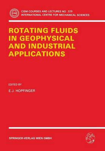 Cover image for Rotating Fluids in Geophysical and Industrial Applications