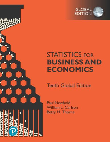 Cover image for Statistics for Business and Economics, Global Edition