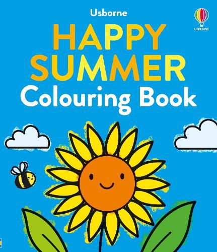 Cover image for Happy Summer Colouring Book