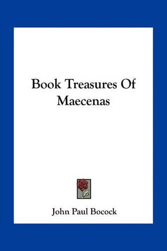 Cover image for Book Treasures of Maecenas