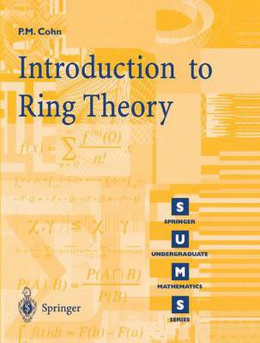 Cover image for Introduction to Ring Theory