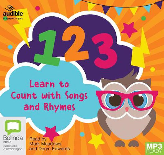 Cover image for 123: Learn to Count with Songs and Rhymes