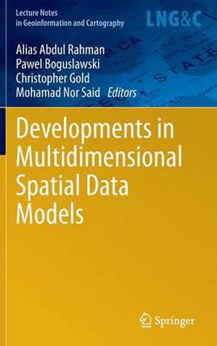 Cover image for Developments in Multidimensional Spatial Data Models