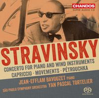 Cover image for Stravinsky: Works For Piano and Orchestra