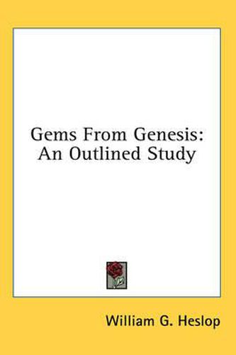 Cover image for Gems from Genesis: An Outlined Study