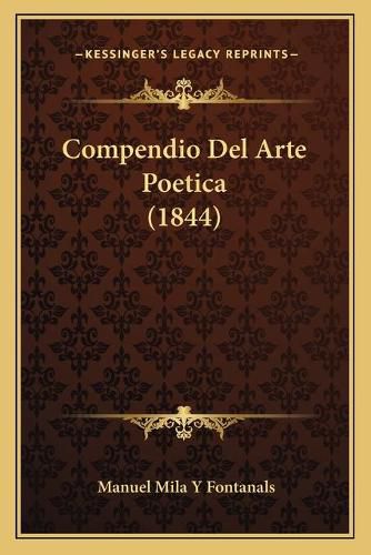 Cover image for Compendio del Arte Poetica (1844)