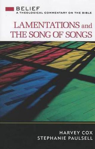 Cover image for Lamentations and Song of Songs: A Theological Commentary on the Bible