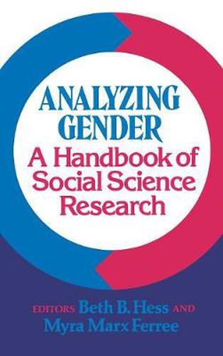 Cover image for Analyzing Gender: A Handbook of Social Science Research