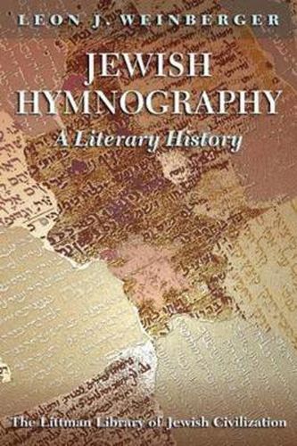 Cover image for Jewish Hymnography: A Literary History