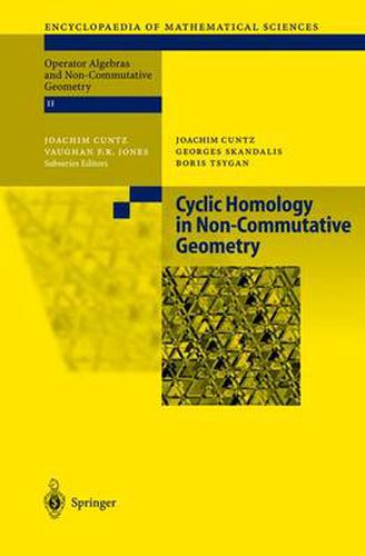 Cover image for Cyclic Homology in Non-Commutative Geometry