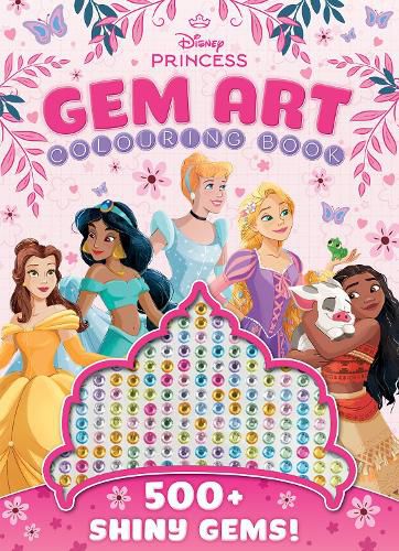 Cover image for Disney Princess: Gem Art Colouring Book