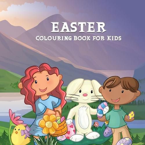 Cover image for Easter Colouring Book for Kids