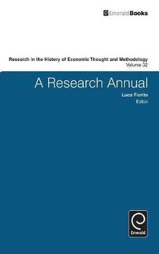 Cover image for A Research Annual