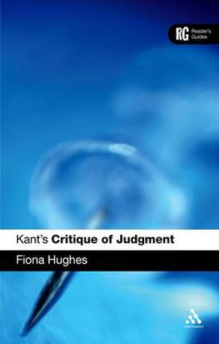 Cover image for Kant's 'Critique of Aesthetic Judgement': A Reader's Guide