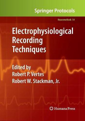 Cover image for Electrophysiological Recording Techniques