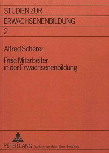 Cover image for Freie Mitarbeiter in Der Erwachsenenbildung