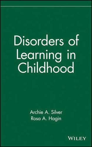 Cover image for Disorders of Learning in Childhood