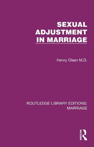 Cover image for Sexual Adjustment in Marriage