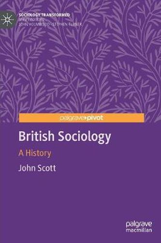 Cover image for British Sociology: A History