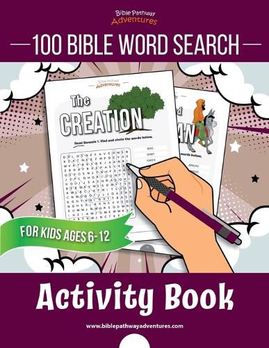 100 Bible Word Search Activity Book