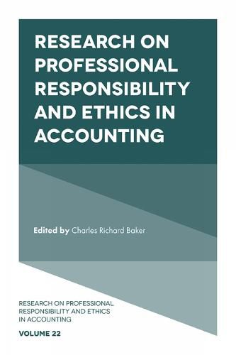 Cover image for Research on Professional Responsibility and Ethics in Accounting