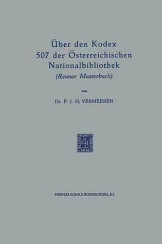 Cover image for UEber Den Kodex 507 Der OEsterreichischen Nationalbibliothek (Reuner Musterbuch): The Roman Question and the Powers 1848-1865