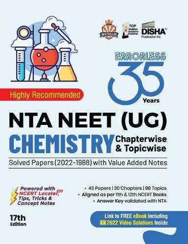 Cover image for 35 Years Nta Neet (Ug) Chemistry Chapterwise & Topicwise Solved Papers with Value Added Notes (2022 - 1988)