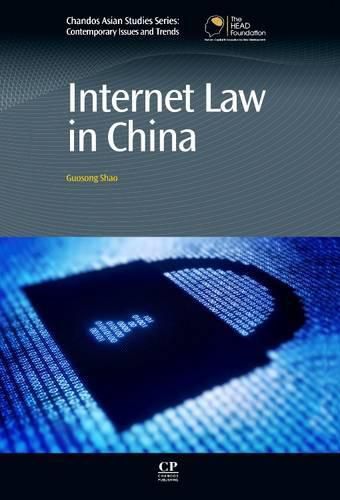 Cover image for Internet Law in China