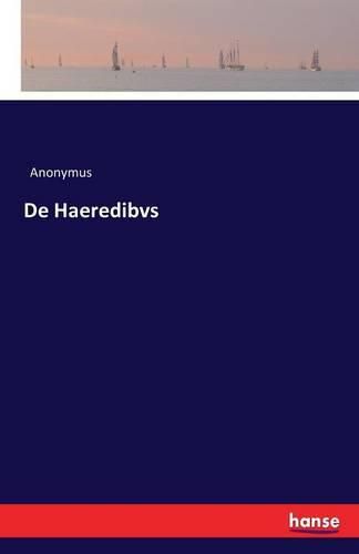 Cover image for De Haeredibvs