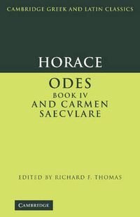 Cover image for Horace: Odes IV and Carmen Saeculare