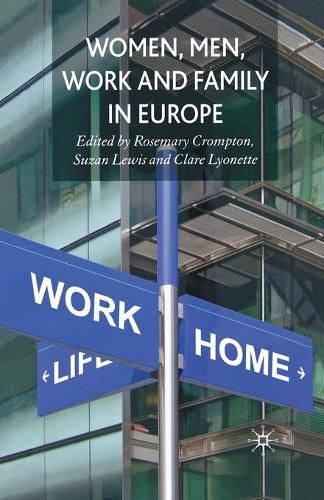 Cover image for Women, Men, Work and Family in Europe