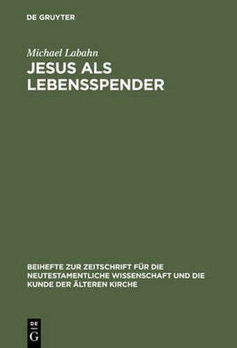 Cover image for Jesus ALS Lebensspender
