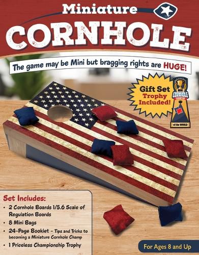 Cover image for Miniature Cornhole Set: Stars and Stripes Forever Gift Set