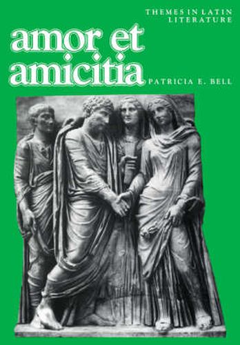 Cover image for Amor et amicitia