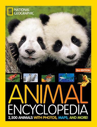 Cover image for Animal Encyclopedia: 2,500 Animals with Photos, Maps, and More!