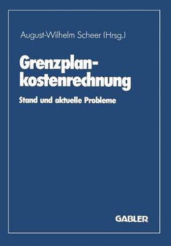 Cover image for Grenzplankostenrechnung: Stand Und Aktuelle Probleme