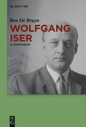 Cover image for Wolfgang Iser: A Companion