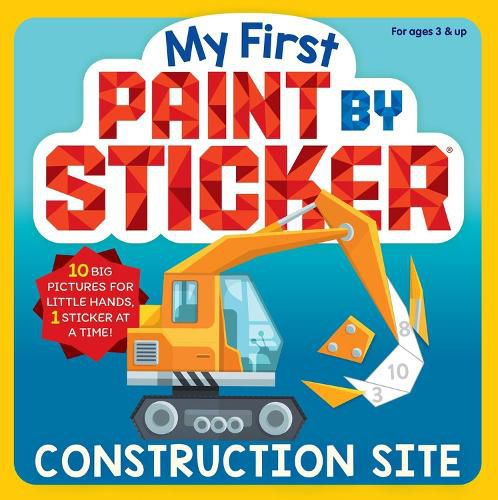 Cover image for My First Paint by Sticker: Construction Site