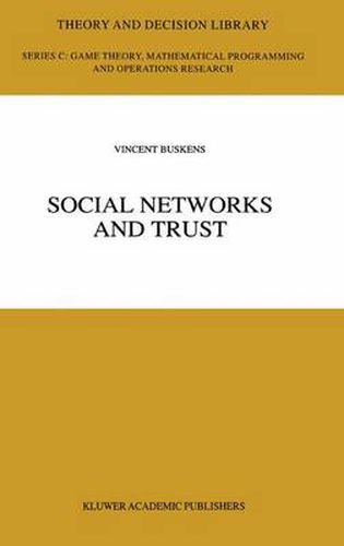 Cover image for Social Networks and Trust