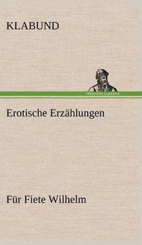 Cover image for Erotische Erzahlungen