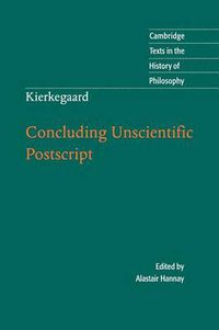 Cover image for Kierkegaard: Concluding Unscientific Postscript