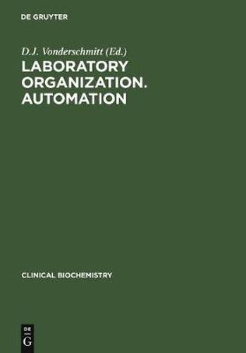 Cover image for Laboratory Organization. Automation